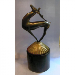 Stylised Bronze Stag by...