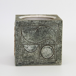 Tudric Pewter Oil Table Lighter Designed by Archibald Knox (c.1905)