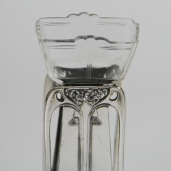 William Comyns Arts and Crafts Silver Vase London 1901