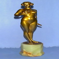 Ferdinand Preiss Sonny Boy Bronze and Ivory Figure. Signed to base (c.1930)