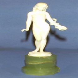 Josef Lorenzl Scarf Dancer figure. Signed to socle. (c.1930)