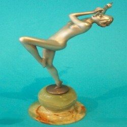 Josef Lorenzl - Austria Bronze Figure. Signed to bronze (c.1930)